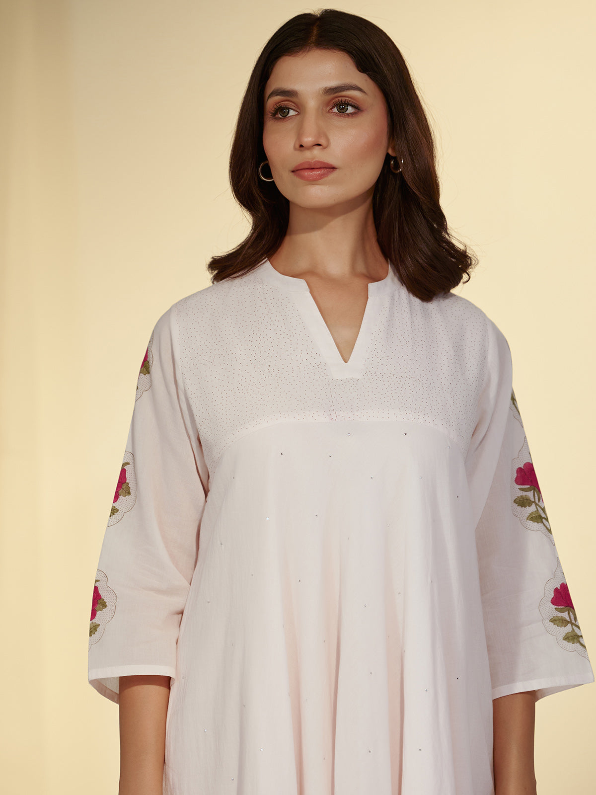 Belle Rose Voile Dress